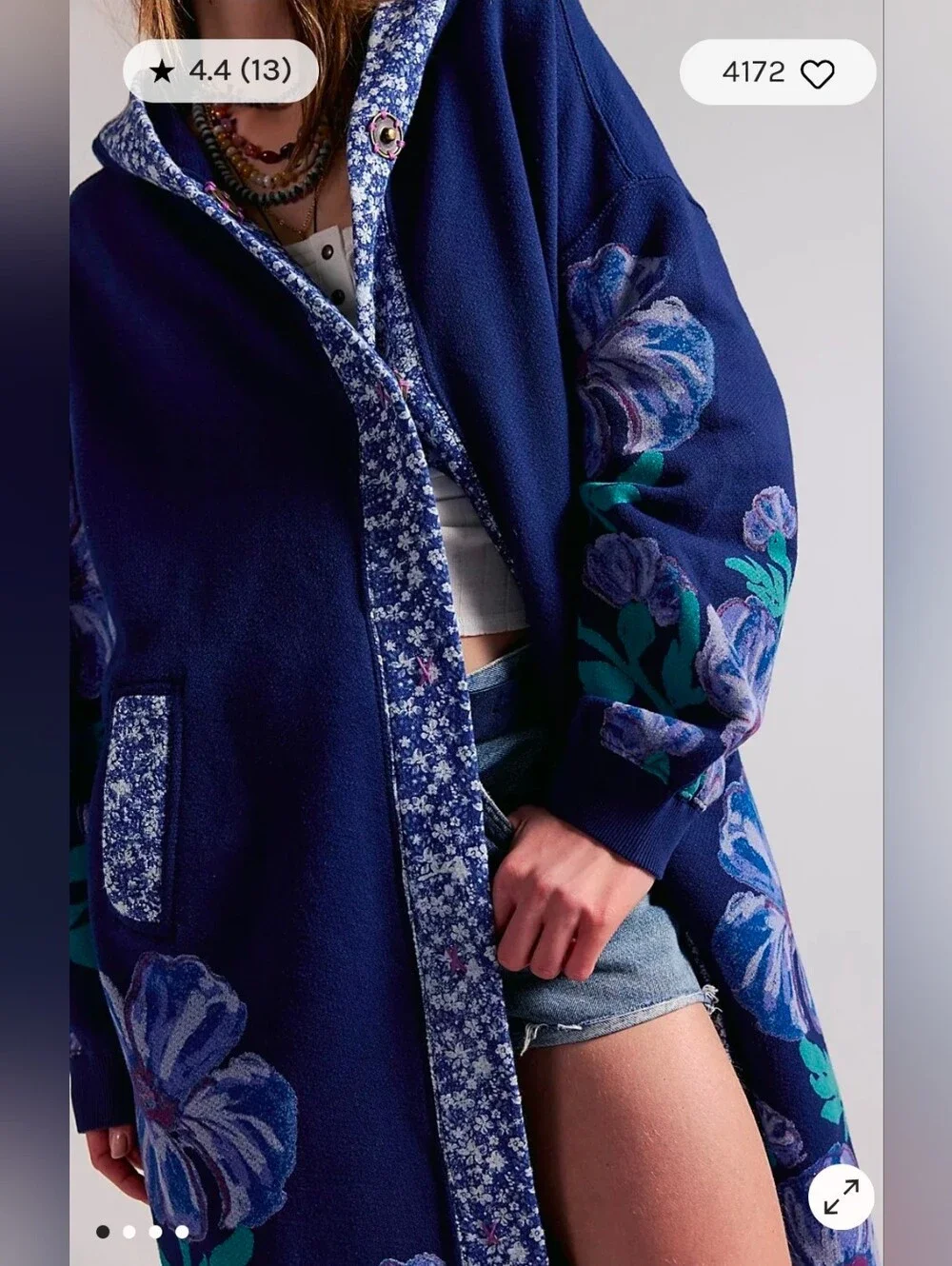 Free People long navy